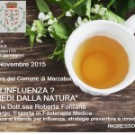 INFLUENZA volantino Caracola FONTANA 16 Nov 2015 ultimo